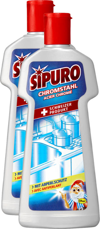 Acciaio Cromato Sipuro, 225 ml