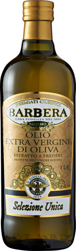 Barbera Olivenöl, Extra Vergine, Selezione Unica, 1 Liter