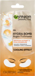Maschera in tessuto occhi con estratto di arancia Hydra Bomb Garnier, 1 pezzo