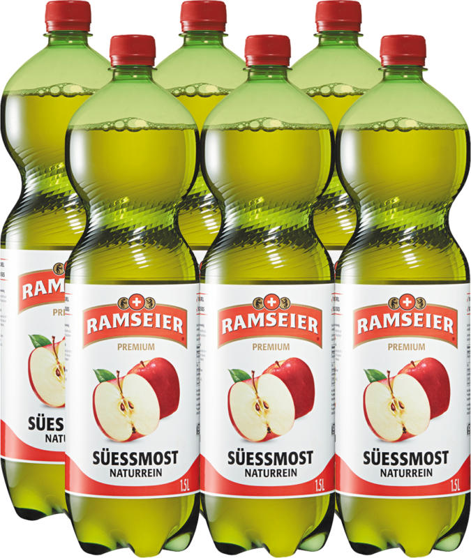 Jus de pomme Ramseier, 6 x 1,5 litre