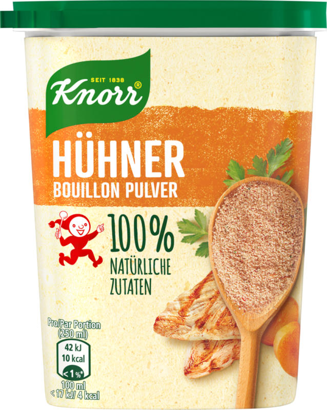 Bouillon de poule, granulé, 100% Ingrédients naturels, 230 g