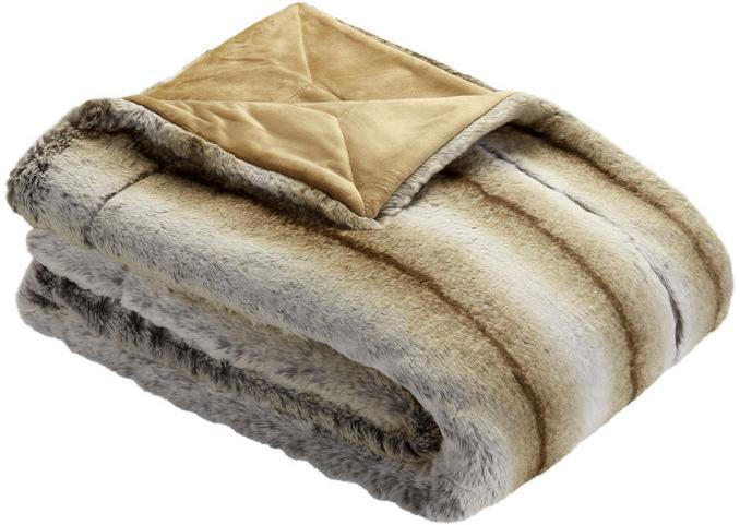 Bugatti Felldecke 150x200cm Braun/ Grau