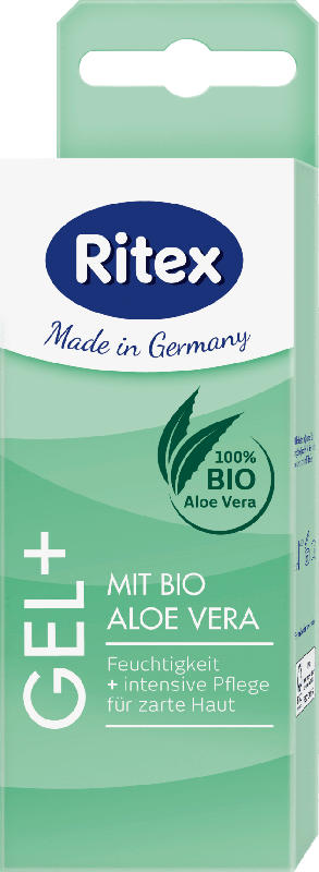 Ritex Gleitgel Gel+ mit Bio Aloe Vera