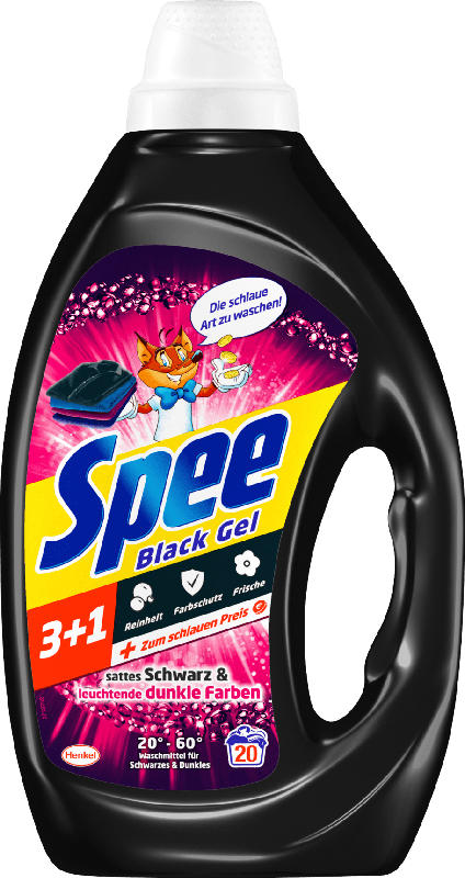 Spee Colorwaschmittel Black Gel