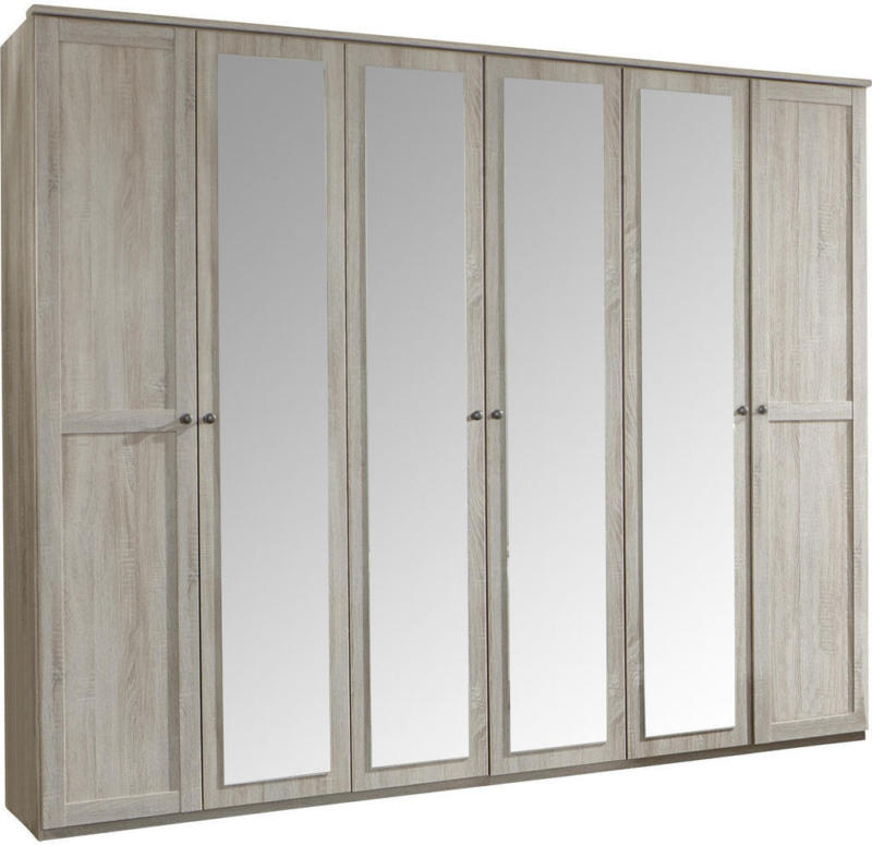 Drehtürenschrank in Eichefarben