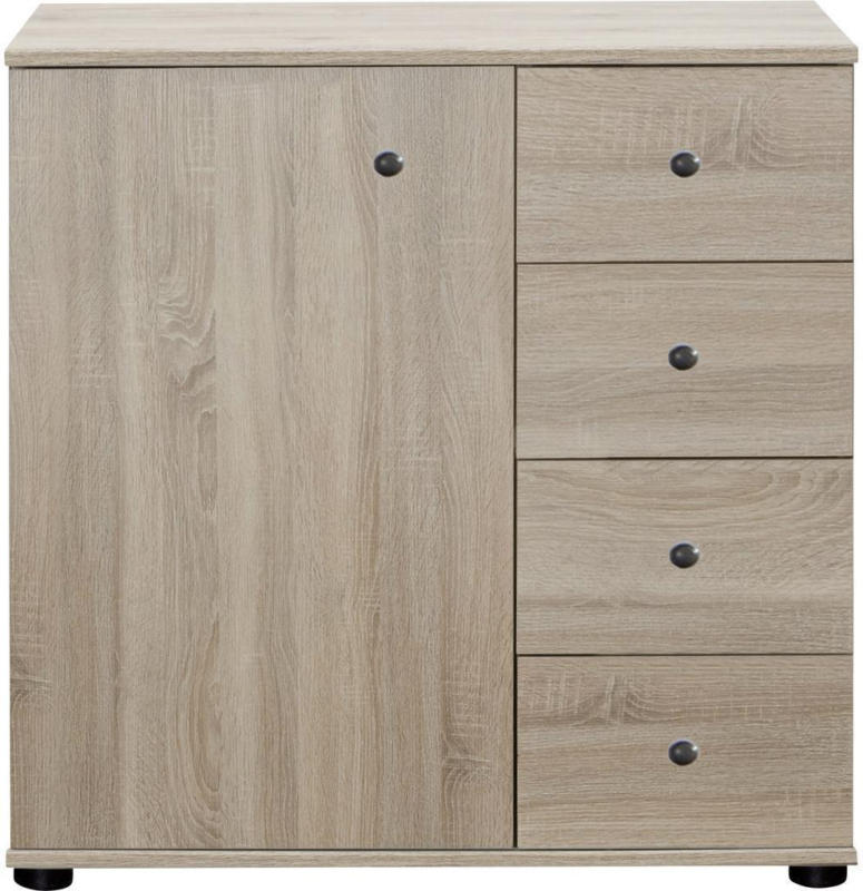 Kommode B 81cm Chalet, Eiche Dekor