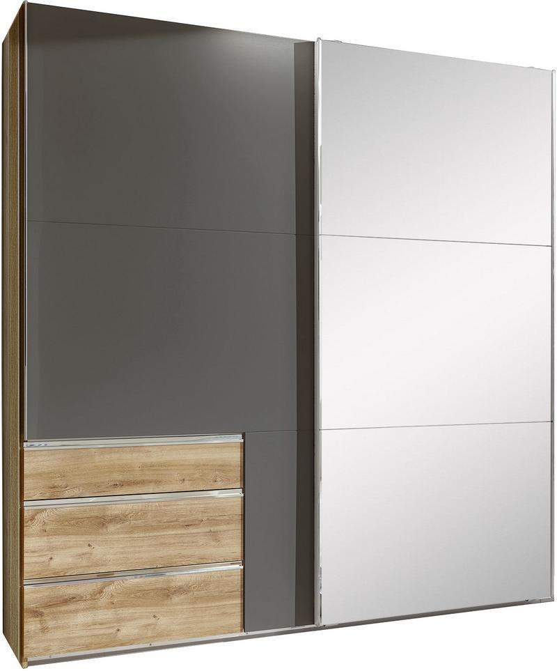 wogibtswas.at - Schwebetürenschrank mit Spiegel +Laden 250cm Level 36a