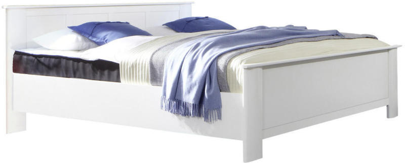 Bett 160/200 cm in Weiß