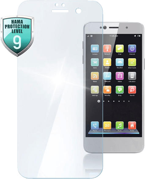 HAMA Premium Crystal Glass Schutzglas (Huawei Y6 (2018)/Honor 7A)