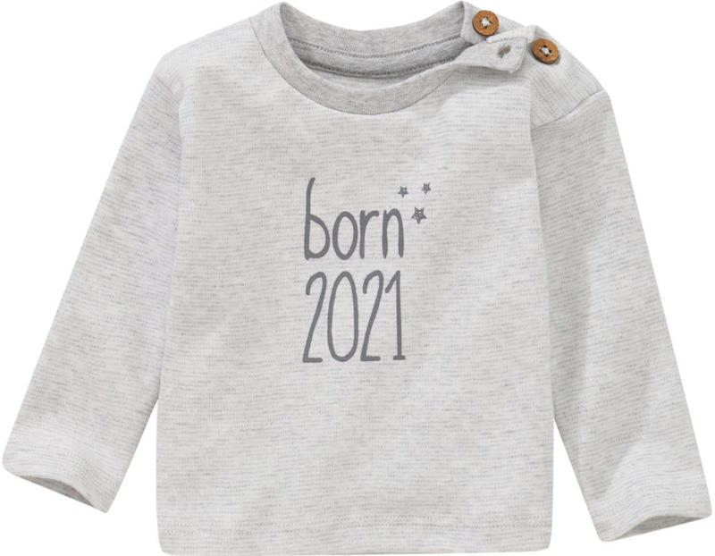 Newborn Langarmshirt Born 2021 (Nur online)