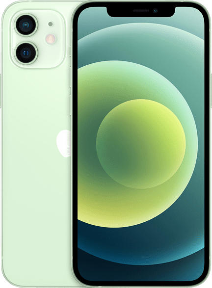 APPLE iPhone 12 5G 64 GB Grün Dual SIM
