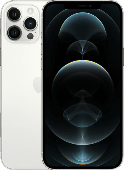 APPLE iPhone 12 Pro Max 256 GB Silber Dual SIM