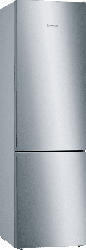 BOSCH KGE 394 LCA Serie 6 Kühlgefrierkombination (A+++, 168 kWh/Jahr, 2010 mm hoch, Edelstahl-Optik/Pearl Grey)