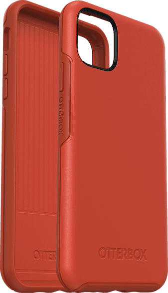 OTTERBOX Symmetry , Backcover, Apple, iPhone 11 Pro Max, Polycarbonat/Kautschuk, Orange