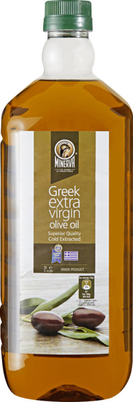 Minerva griechisches Olivenöl Extra Vergine, 2 Liter