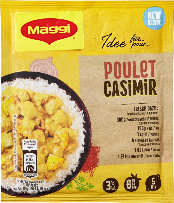 Maggi Mix, Poulet Casimir, 40 g