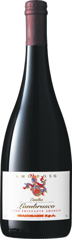 Lambrusco Amoroso Emilia IGT, Emilia Romagna, Italien, 100 cl