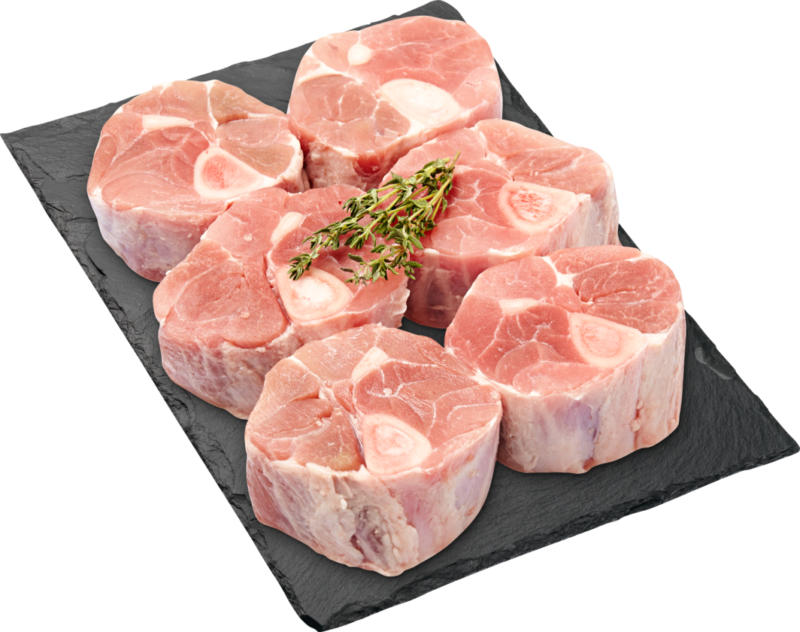 Denner Schweinshaxe, geschnitten, ca. 900 g, per kg