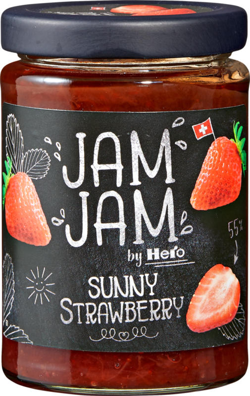 Confettura Jam Jam Hero , Fragola, 200 g