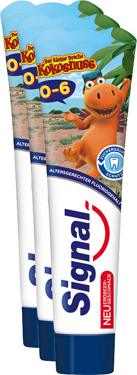 Dentifricio Kids Signal, 3 x 50 ml