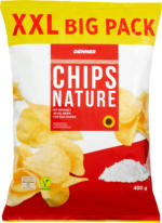 Denner Denner Chips XXL Big Pack, Nature, 400 g - bis 06.06.2022