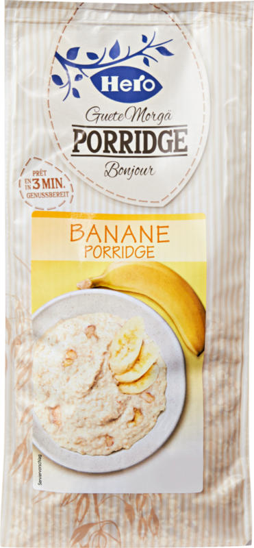 Hero Porridge , Banane, 600 g
