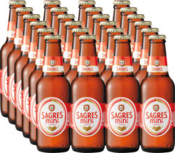 Sagres Bier, 24 x 25 cl