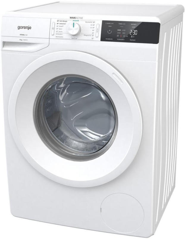 Waschmaschine WE843P B: 60 cm Weiß