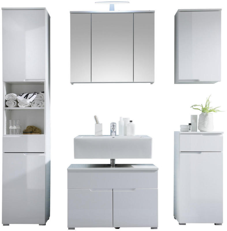 Badezimmer 5-teilig inkl. Bel. 160 cm