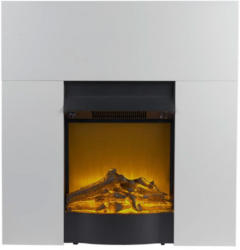 bhp Elektrokamin B991533 weiß Flammeneffekt