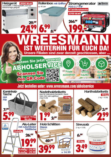 Aktuelle Wreesmann Angebote und Prospekte Marktjagd