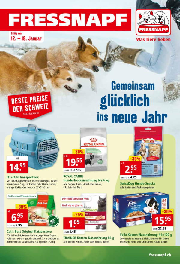 Öffnungszeiten für Fressnapf Maxi Zoo Schrofenstrasse 13a, 8580