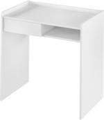 Möbelix Schreibtisch mit Stauraum B 80cm H 80cm Bady, Weiß