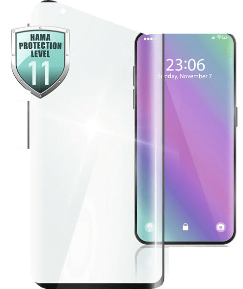 3D-Full-Screen-Schutzglas für Samsung Galaxy A51, Schwarz