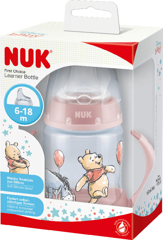Nuk Trinklernflasche Disney rosa 150ml 6M 1St