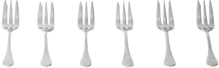 Kuchengabel Angela 6er Set Länge ca. 14,2 cm