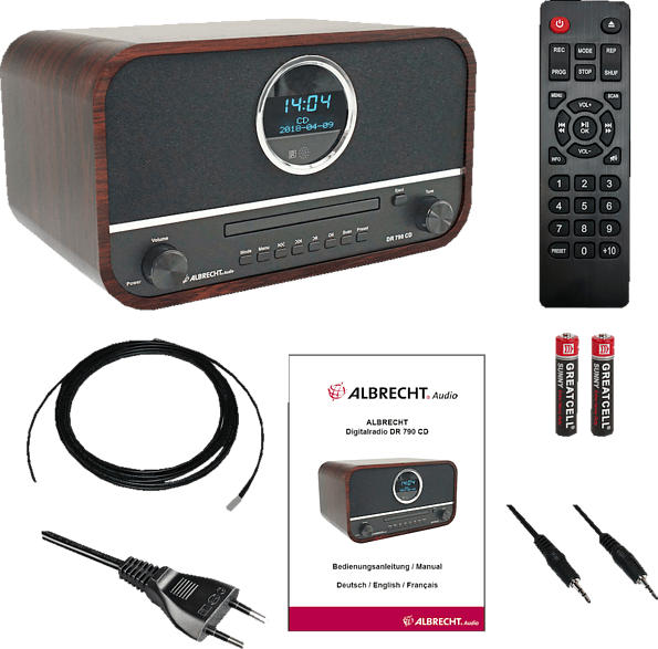 ALBRECHT DR 790 CD, Digitalradio