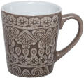 Mug AURORA 20cl porcelaine brun
