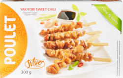 Spiedini di pollo Yakitori Sweet Chili Silverstar, 300 g