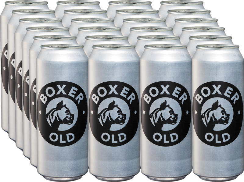 Bière Boxer Old , 24 x 50 cl