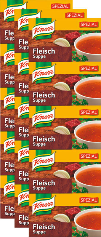 Knorr Bouillonwürfel, Fleisch spezial, 3 x 109 g