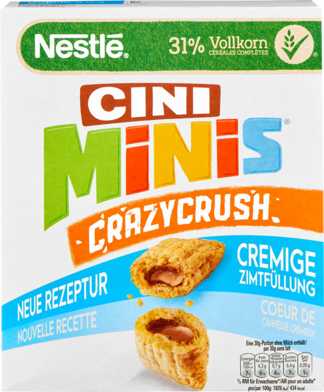 Nestlé Cerealien Cini-Minis Crazycrush, 360 g