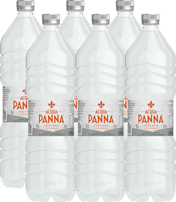 Acqua Panna Mineralwasser , ohne Kohlensäure, 6 x 1,5 Liter