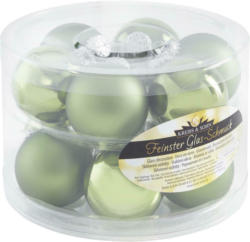 Christbaumkugel-Set 12-teilig Grün