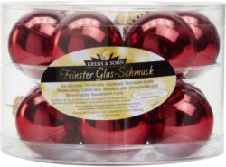 Christbaumkugel-Set 12-teilig Bordeaux