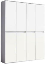 Möbelix Garderobenschrank Mirror Weiß Mit Spiegel B: 148 cm
