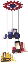 Hängeleuchte Toolies H: 120 cm Baufahrzeuge Bunt
