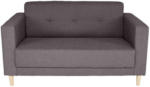 Möbelix Zweisitzer-Sofa Geneve Webstoff