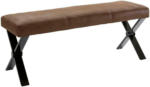 Möbelix Sitzbank Gepolstert Braun Colt B: 140 cm