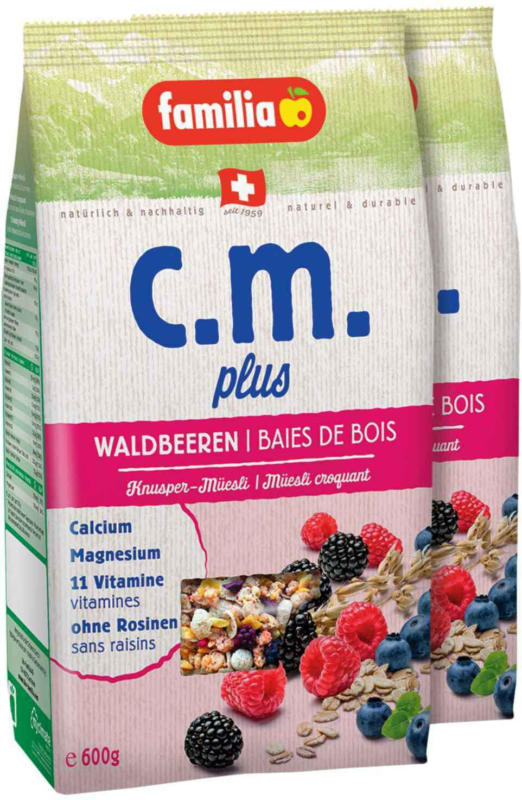 Familia C.M. Plus Waldbeeren 2 x 600 g -